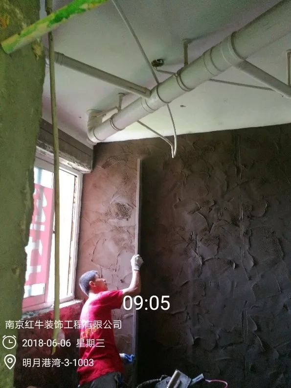 南京明月港灣105平米北歐風(fēng)格裝修  擁有獨(dú)立衣帽間與書(shū)房20地固、墻固