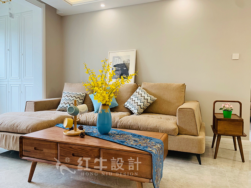 保利國(guó)際社區(qū)115㎡現(xiàn)代風(fēng)格--想現(xiàn)場(chǎng)參觀新裝好的房子嗎？這里就有哦！01劉曉芳_保利國(guó)際社區(qū)-89㎡-北歐風(fēng)格