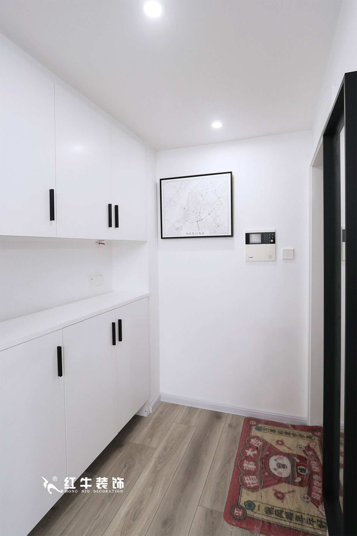 【實景案例】仇美蓉_良辰美景31棟2單元501-82㎡-北歐風格_老房裝修2室2廳1衛(wèi)_全包11萬08玄關IMG_0006