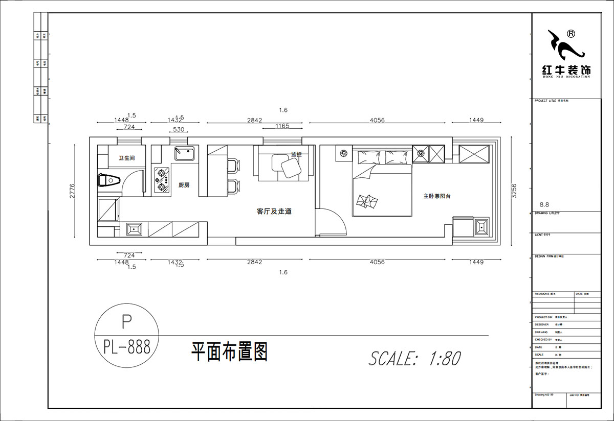 顧娟｜丹鳳新寓2-906-60㎡-現代簡約風格｜1室1廳1衛(wèi)｜舊房裝修｜定制家｜全包10