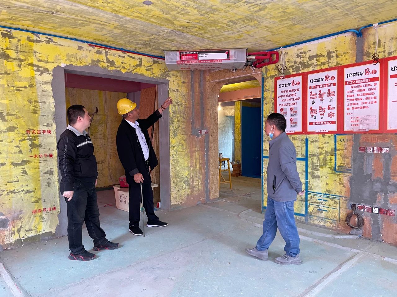 工程總監(jiān)帶隊突擊巡檢，精益求精