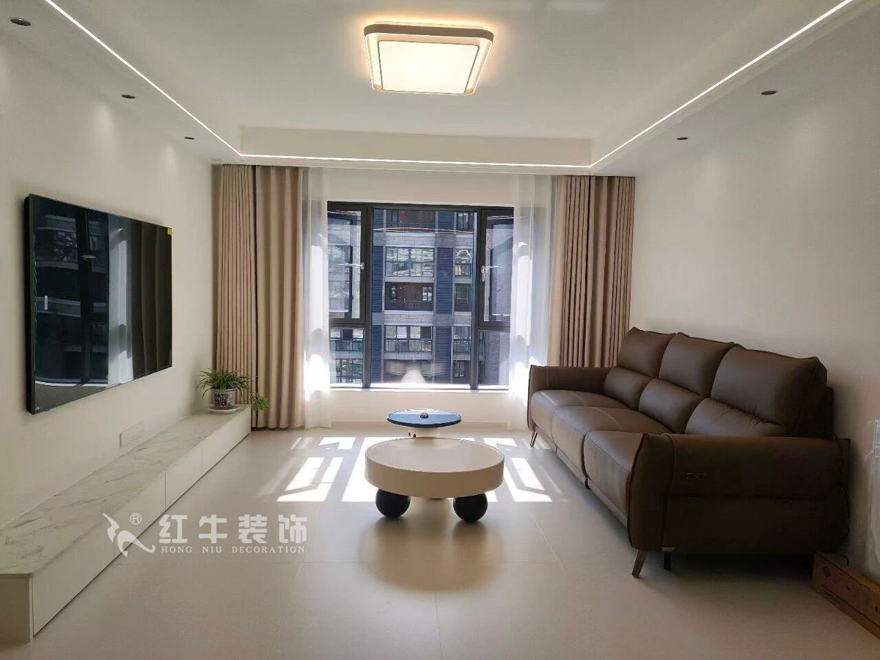 【實(shí)景落地】南京148㎡婚房裝修，實(shí)景比效果還驚艷，又一戶理想家完美交付！03實(shí)景圖1280x960